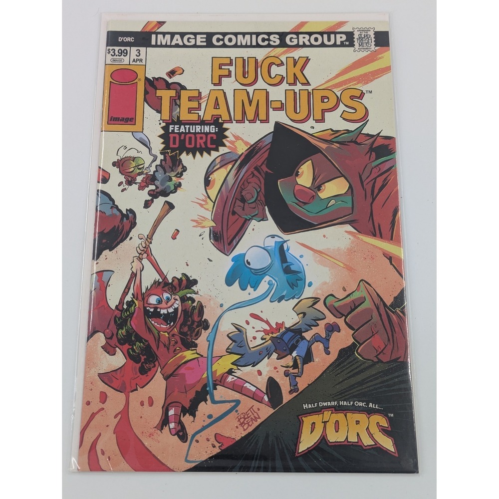 D'Orc #3 "Fck Team-Ups" Brett Bean Cover Image Comics 2026